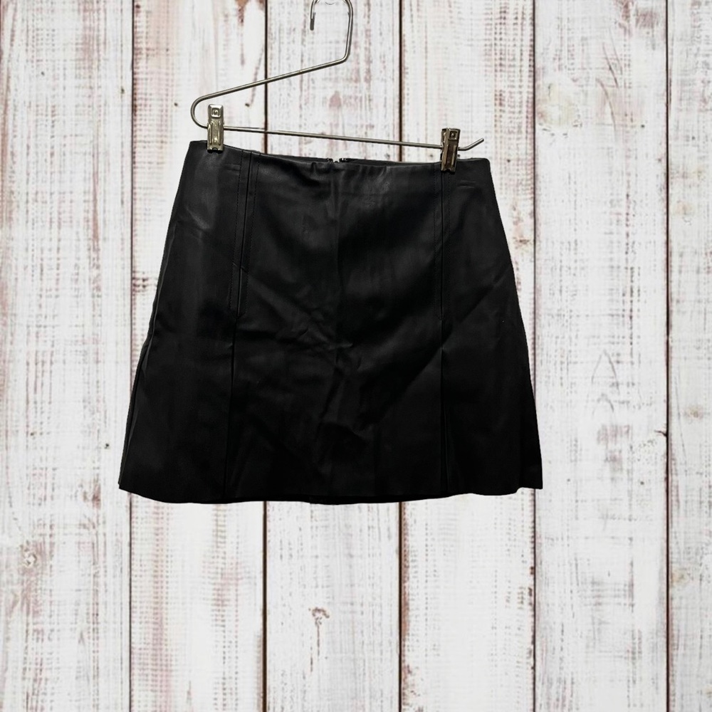 Express Faux Leather Skirt